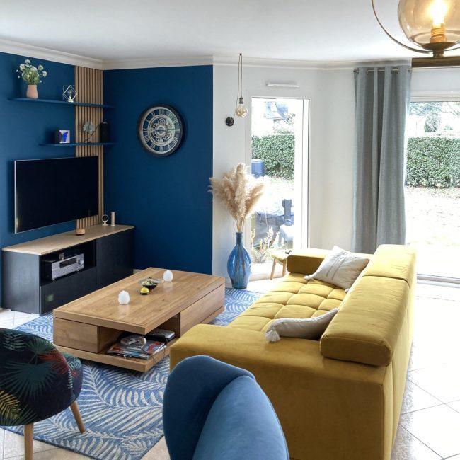 Rénovation d'une pièce de vie - Sur Mesure Design